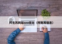 阿克苏网站seo优化（阿克苏信息）